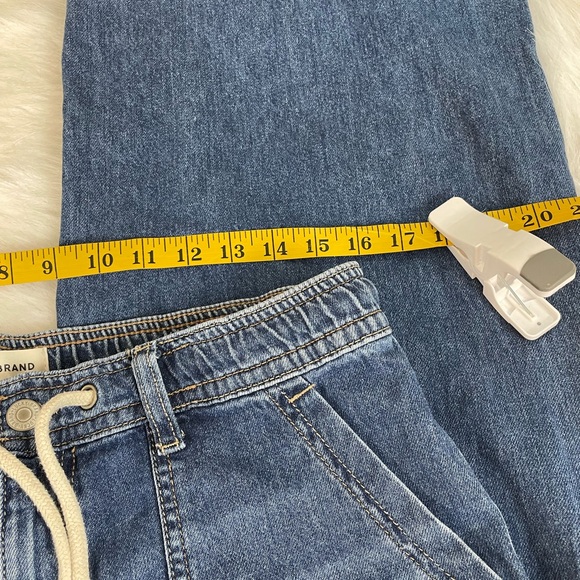 Lucky Brand Pull On Patch Pocket Wide-Leg Denim Jeans - Picture 11 of 16